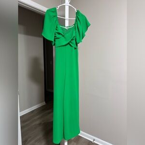Elegant Green Jumpsuit
